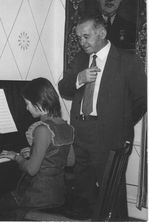 Ziyodullo Shahidi and his daughter Farangis